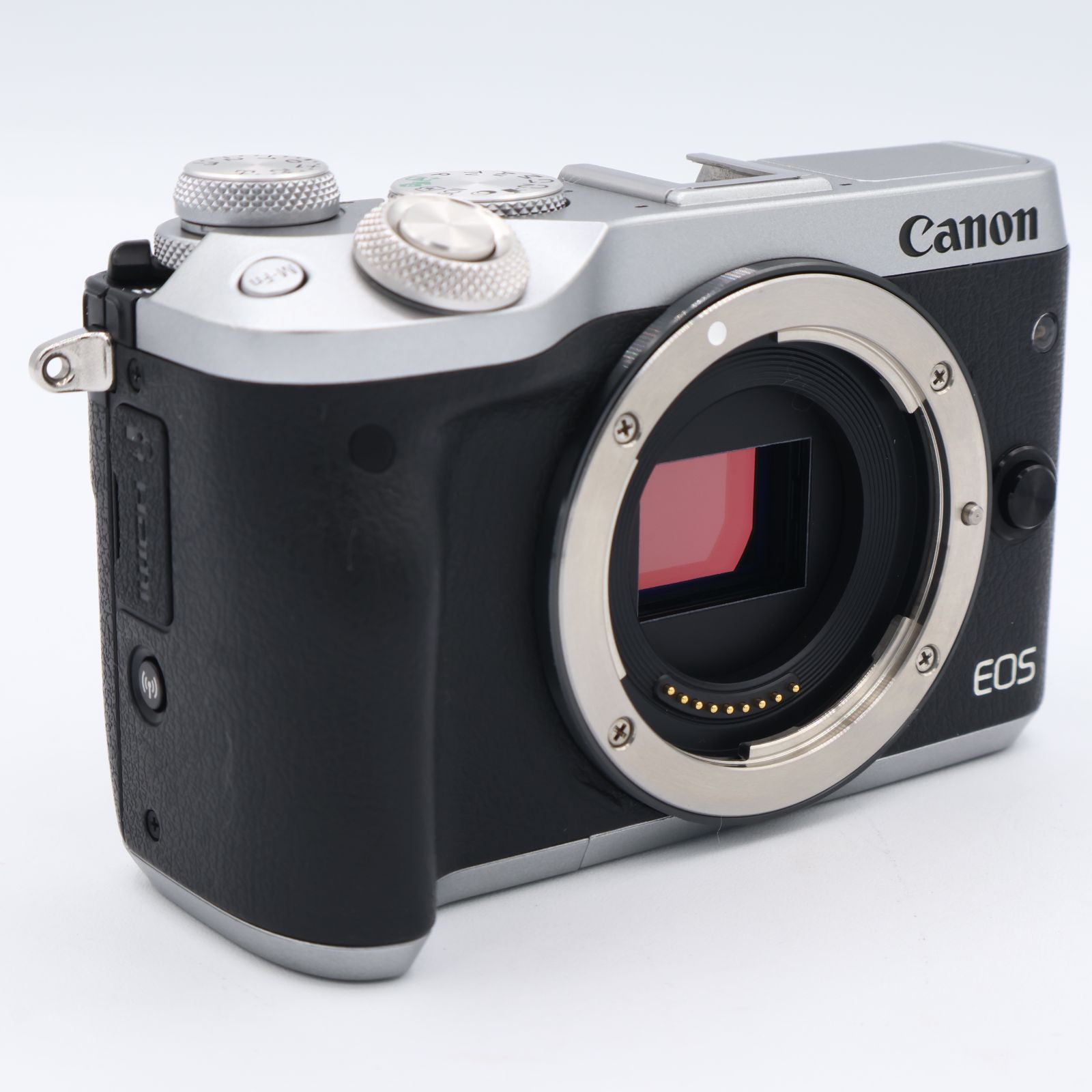Canon キヤノン ミラーレス一眼カメラ EOS M6 ボディー シルバー