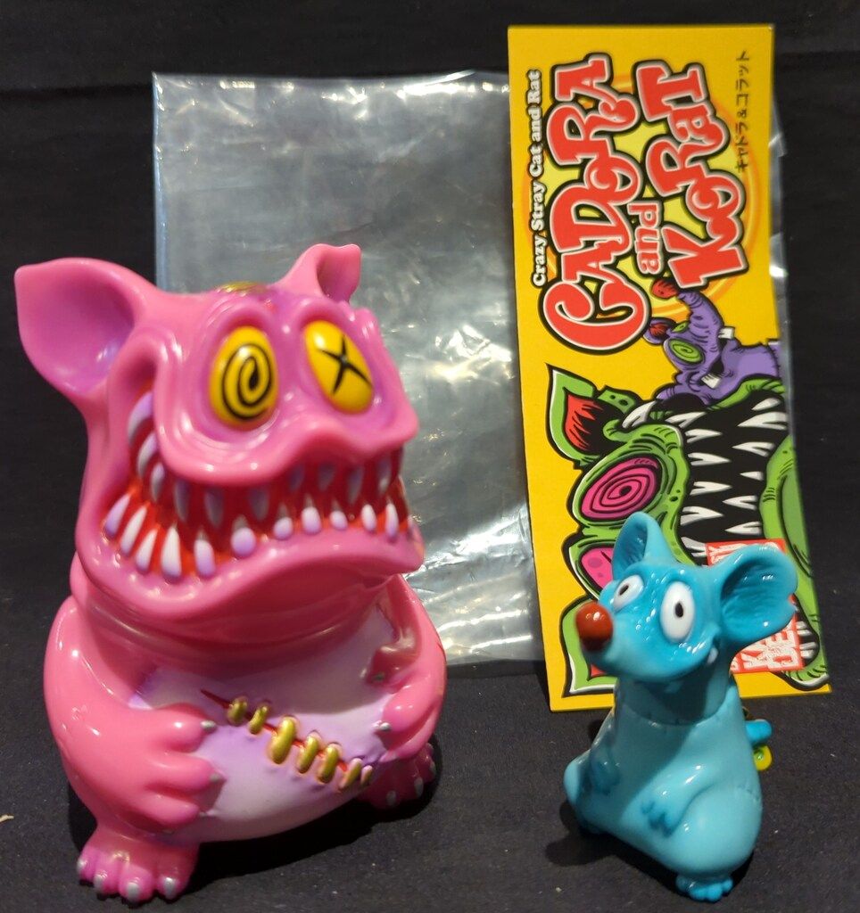 UNDEAD TOYS KAGEMARU DESIGNS キャドラ&コラット 創作ソフビ決起集会