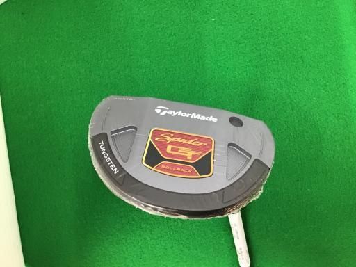 【】 テーラーメイド Spider GT ROLLBACK SILVER スモールスラント 34インチ パター PT スチール (フレックスその他) メンズ 男性用 右利き 右用 Nランク ゴルフクラブ