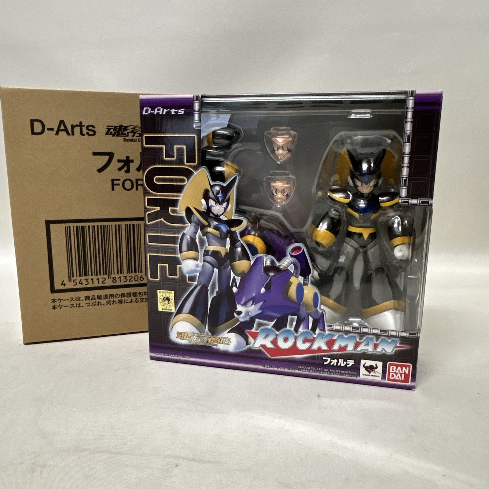浜館30-1242】 D-Arts フォルテ ロックマン 魂ウェブ商店＆イー