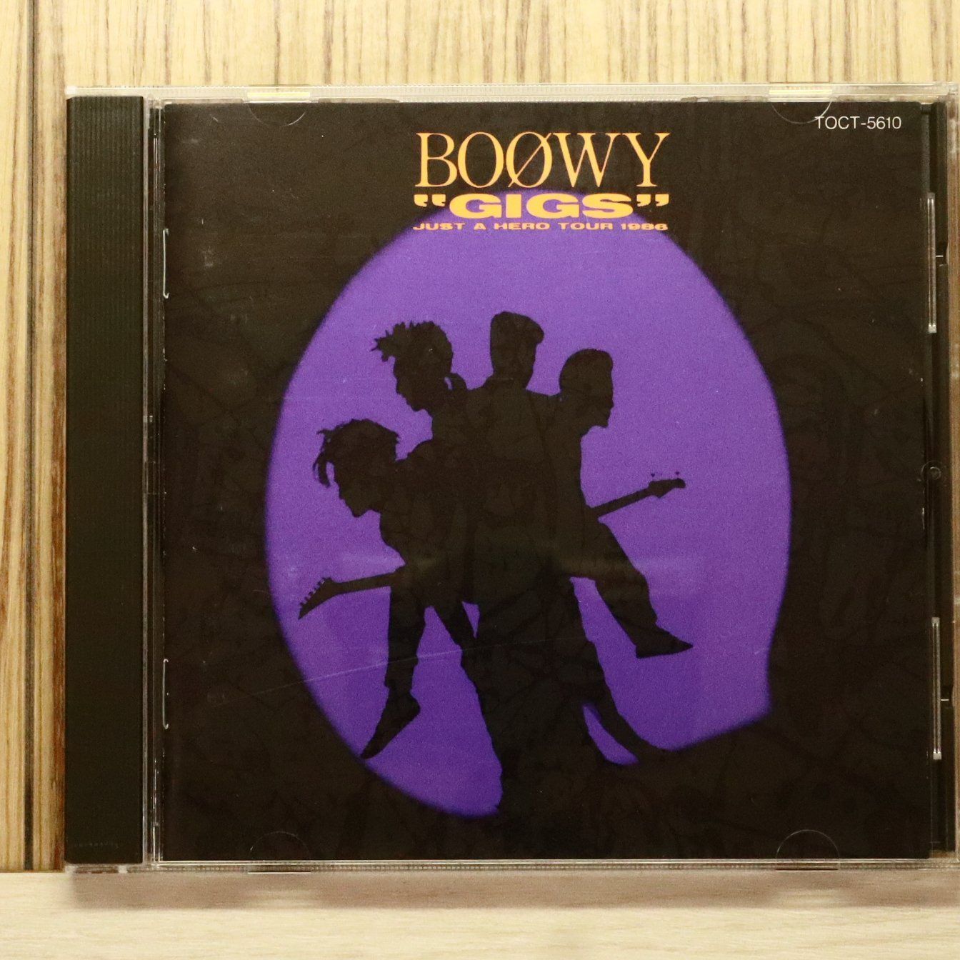 国内盤CD☆ボウイ /BOOWY □ GIGS ― JUST A HERO TOUR 1986 【TOCT5610