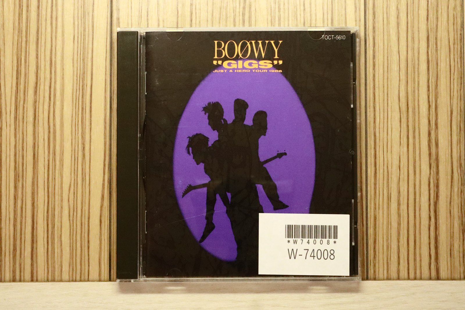 国内盤CD☆ボウイ /BOOWY □ GIGS ― JUST A HERO TOUR 1986 【TOCT5610
