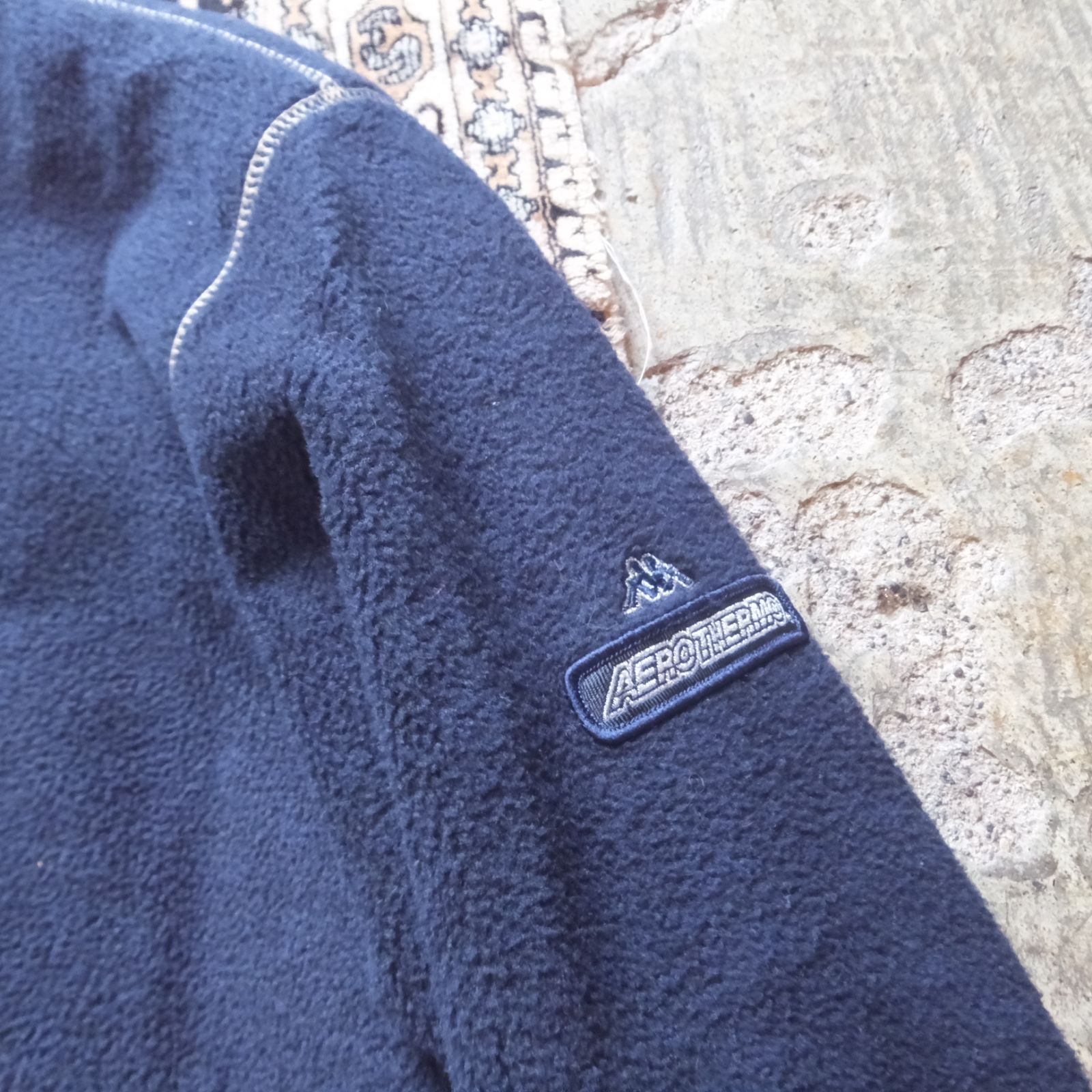 90s kappa fleece jacket カッパ フリースジャケット М - メルカリ