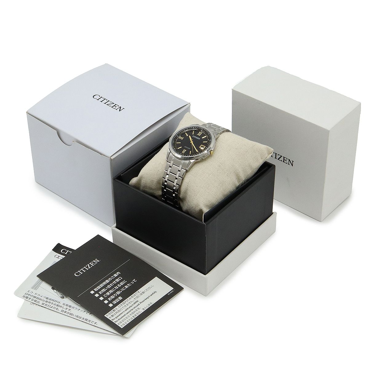 ブラック文字盤 スーパーチタニウム