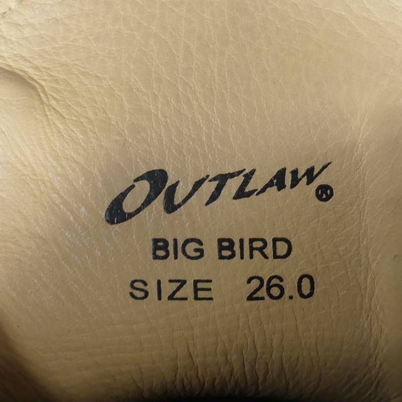 茶 バイクブーツ