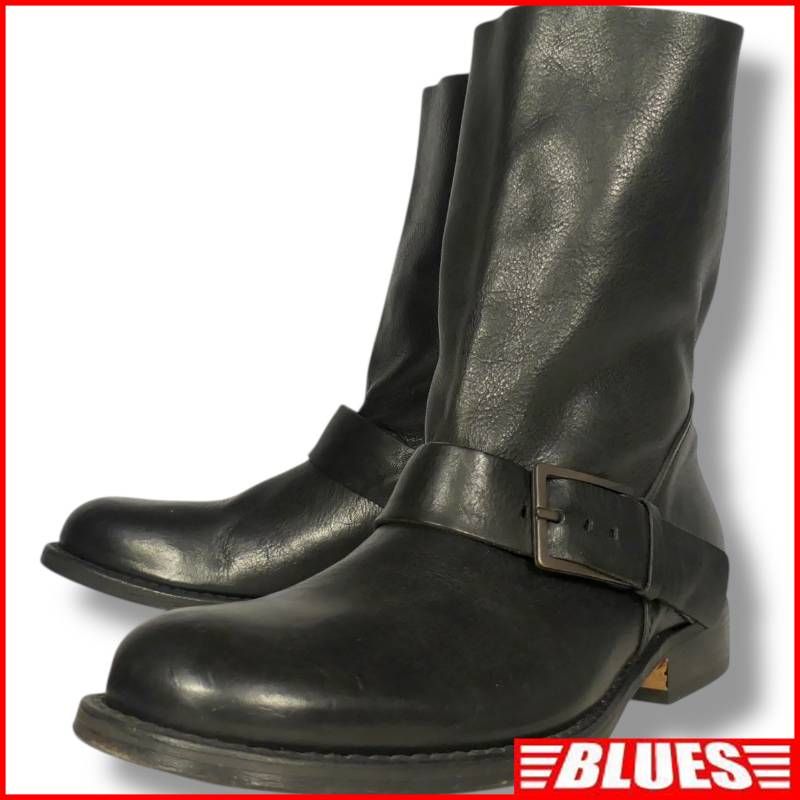 SARTORI G サルトリ エンジニアブーツ 26 5 イタリア製 本革 バイク メンズ 43 黒 ブラック エンジニアブーツサイズ26 cm一覧 SEULB屋着古 X 8152