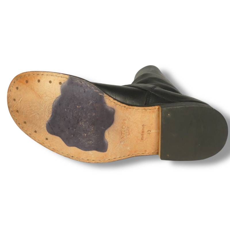  SARTORI G サルトリ エンジニアブーツ 26 5 イタリア製 本革 バイク メンズ 43 黒 ブラック エンジニアブーツサイズ26 cm一覧 SEULB屋着古 X 8152 エンジニアブーツ ブーツ 革靴