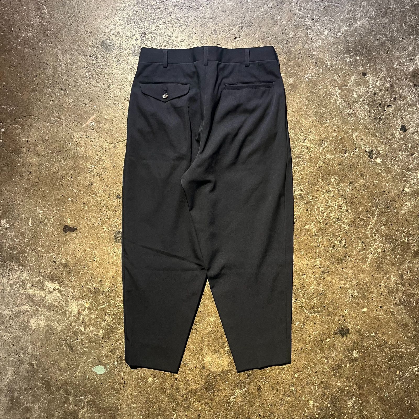 COMME des GARCONS HOMME DEUX 1タックテーパード COMME des GARCONS HOMME DEUX 18w ウールギャバ1タックテーパード