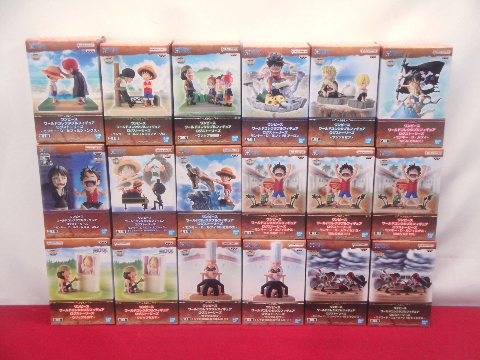 ワンピース ワールドコレクタブル フィギュア ロングストーリーズ まとめ 18点 314 ONE PIECE WCF