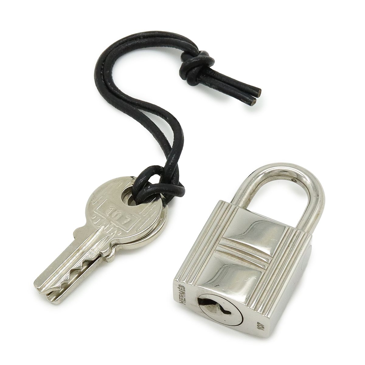 綺麗　HERMES エルメス　パドロック　カデナ　鍵　107 シルバー 楽天市場】HERMES エルメス カデナ パドロック No.102 南京錠 鍵 カギ