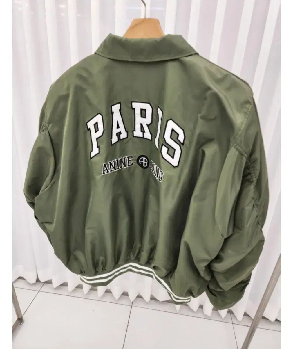  THE FIRST パリス MA-1ジャケット カーキ ジャンパー ブルゾン ジャケット アウター