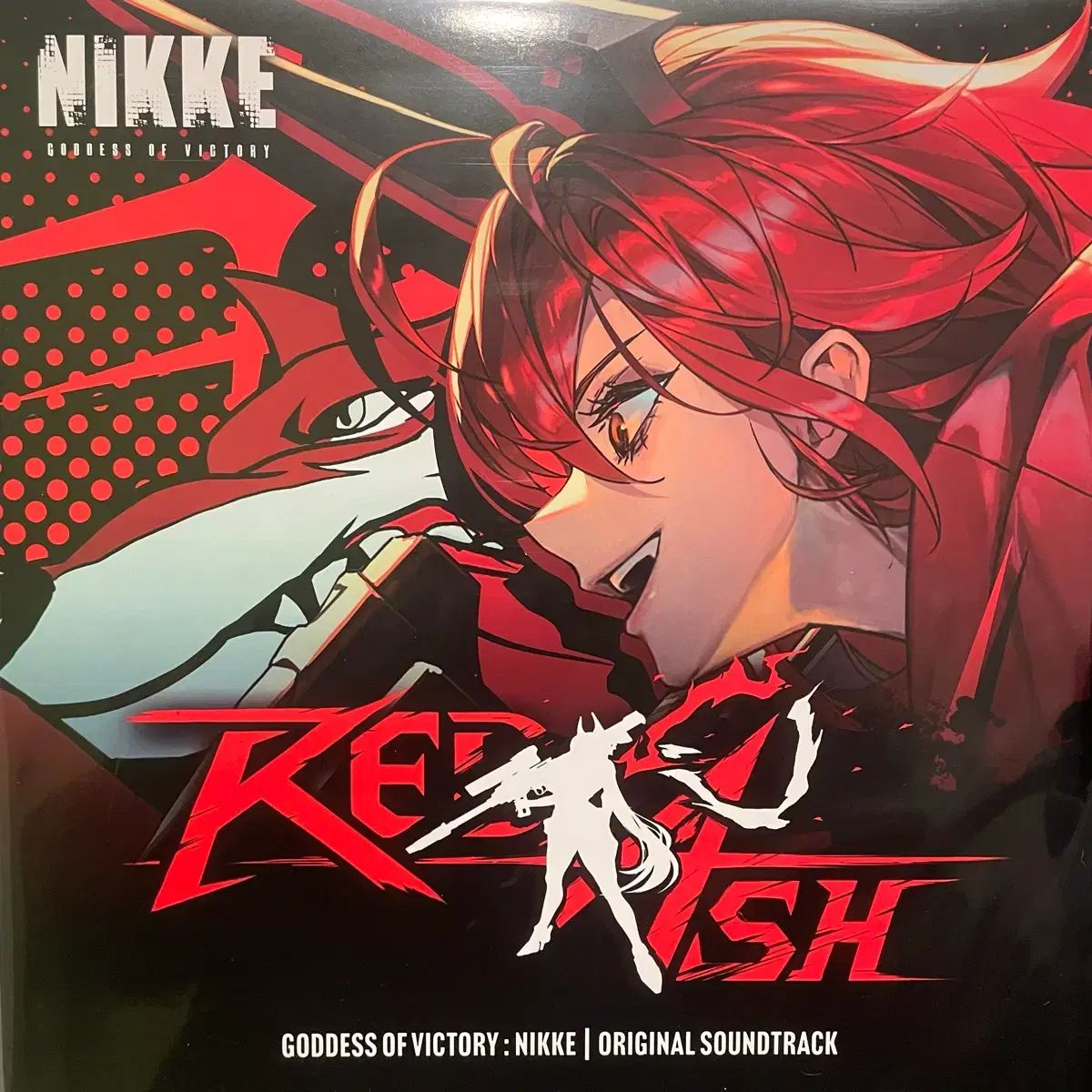 勝利の女神 NIKKE ニケ lp 赤 灰