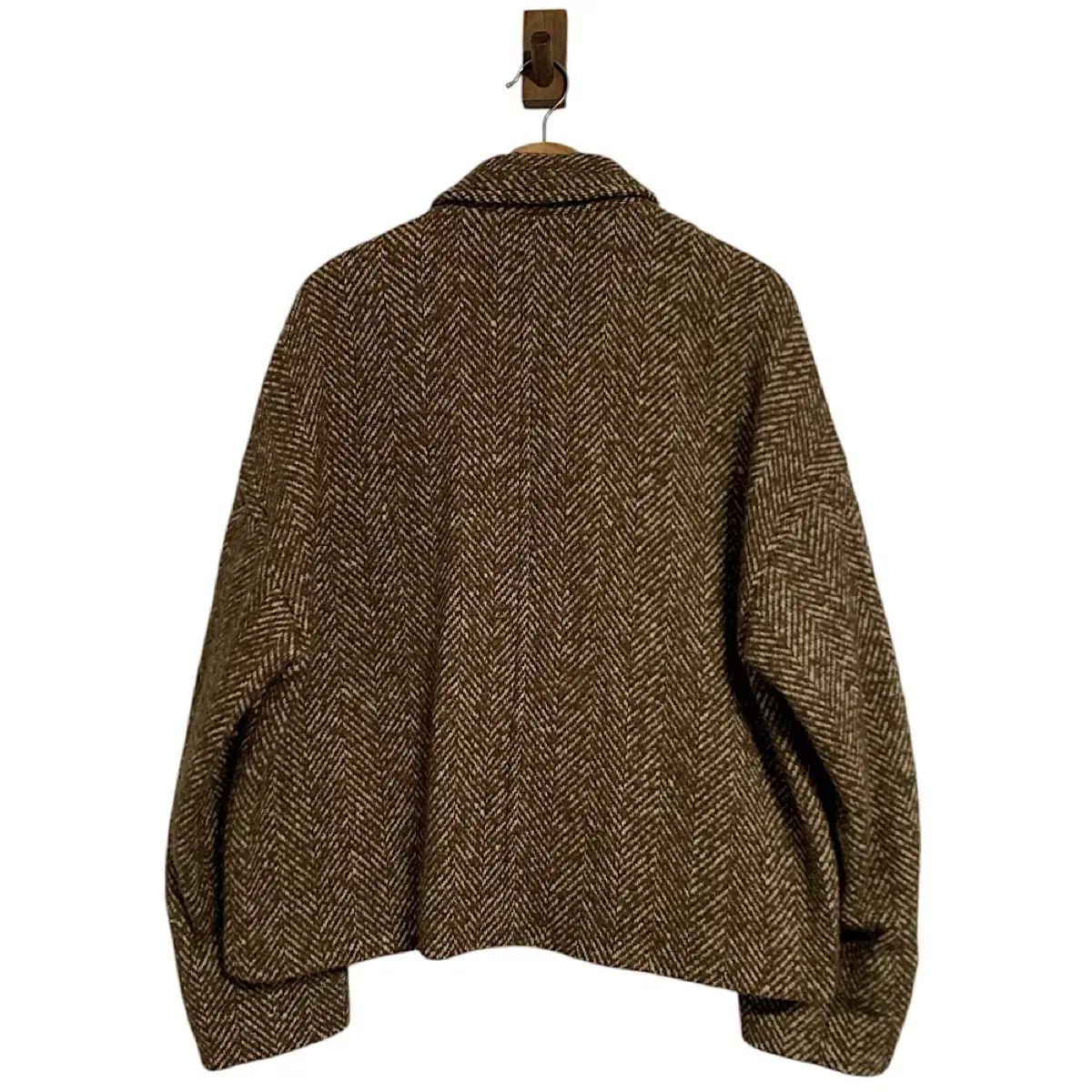 ツイード ブルゾン