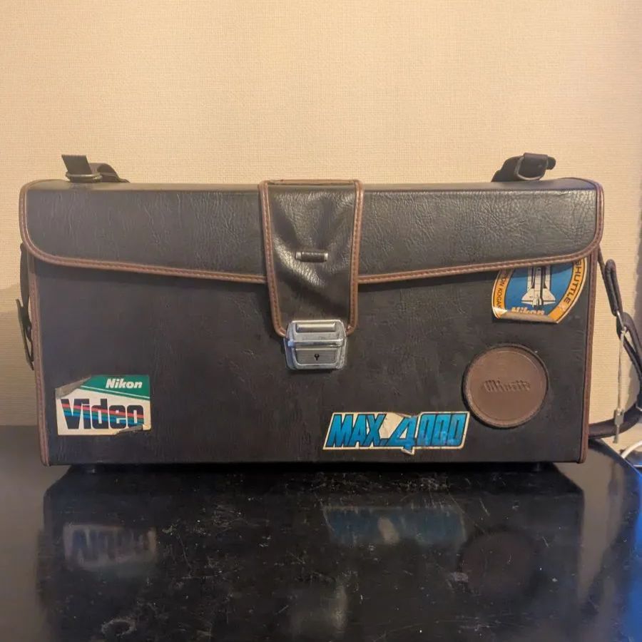 Nicon ヴィンテージカメラバッグ カメラケース 昭和レトロ - メルカリ