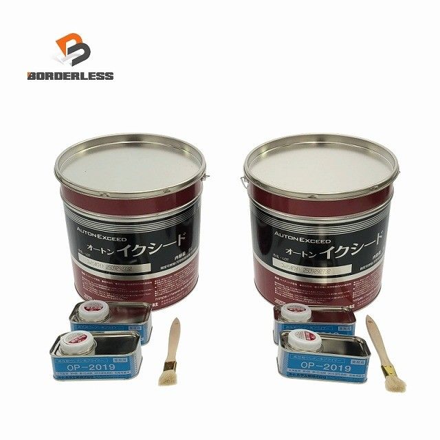 オート化学 オートンイクシード 6 L 2缶 コットンホワイト プライマー付 窯業系サイディング用 シーリング材 1液120139