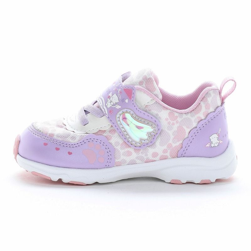 ムーンスタ子供の足の成長を助ける『キャロット』のマジックC2388パープル18.0センチ