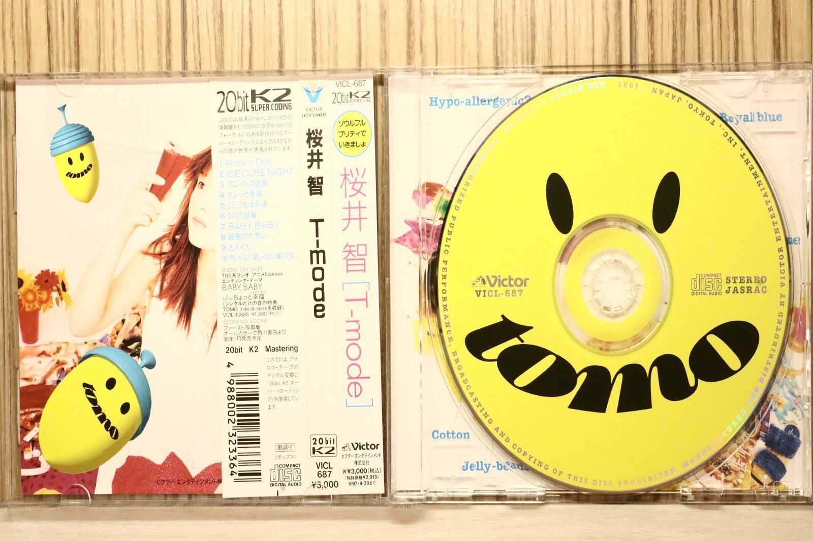 国内盤CD☆桜井智/Chie Sakurai□ T-mode 【VICL687/4988002323364