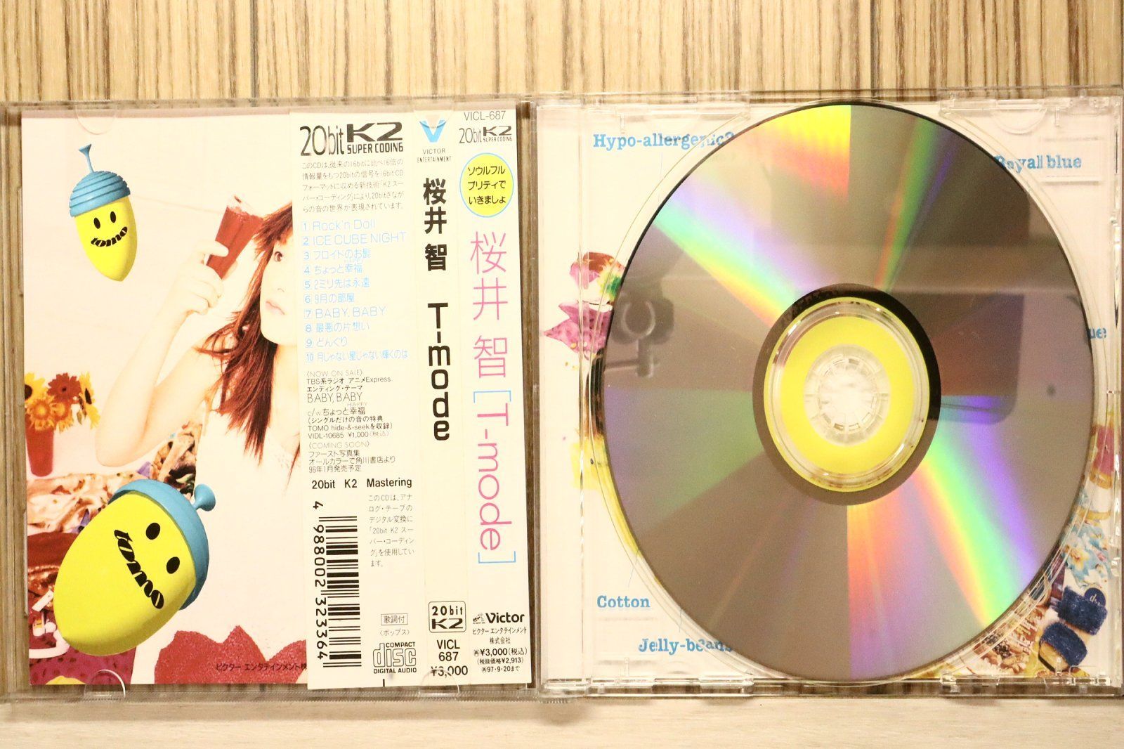 国内盤CD☆桜井智/Chie Sakurai□ T-mode 【VICL687/4988002323364