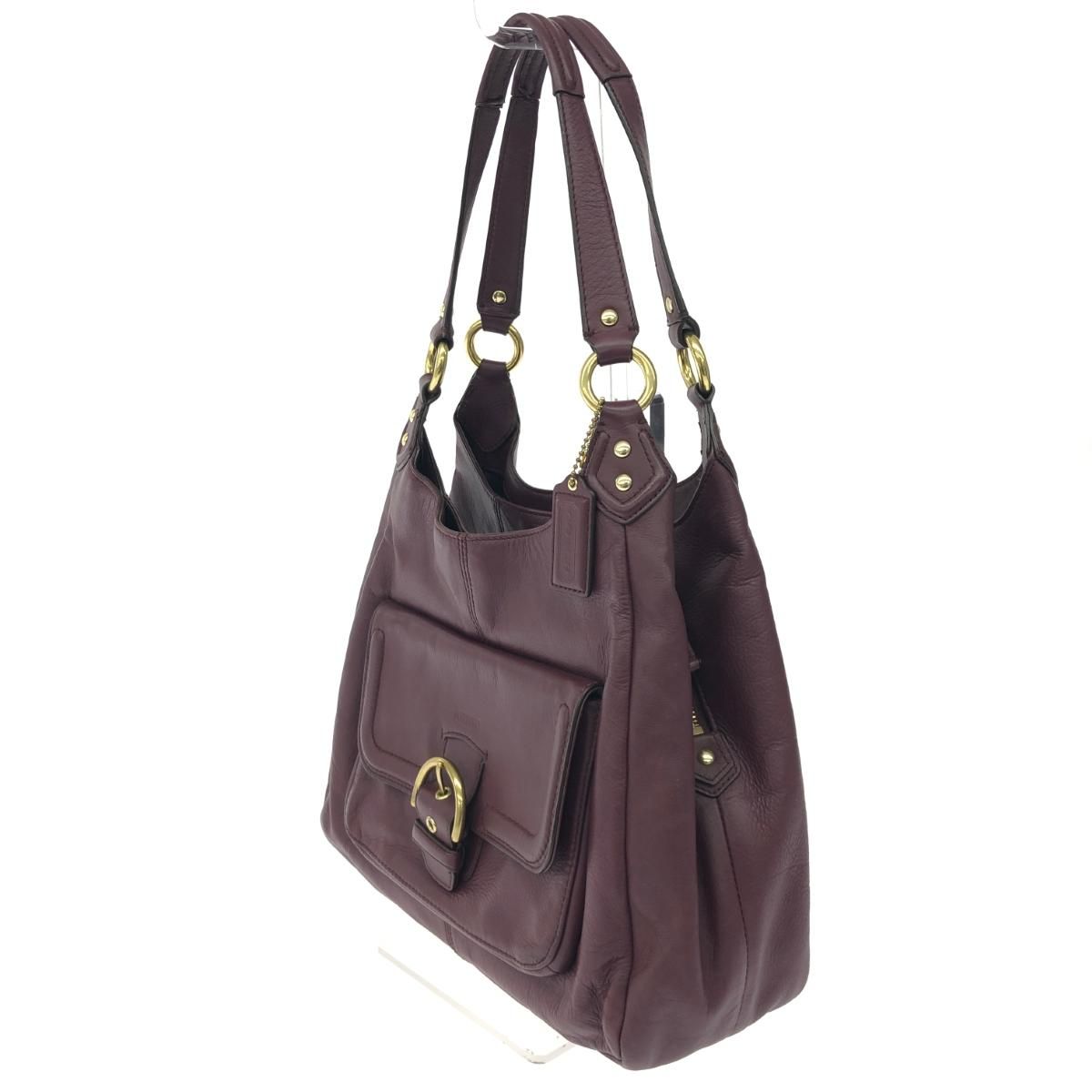 COACH 3室トートバッグ/イーディー ソーホー/キャンベルレザー/ボルドー ショップ COACH コーチ 3室トートバッグ/イーディー ソーホー