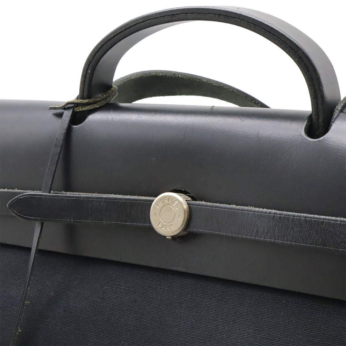 エルメス エールバッグMM ハンドバック2WAY黒