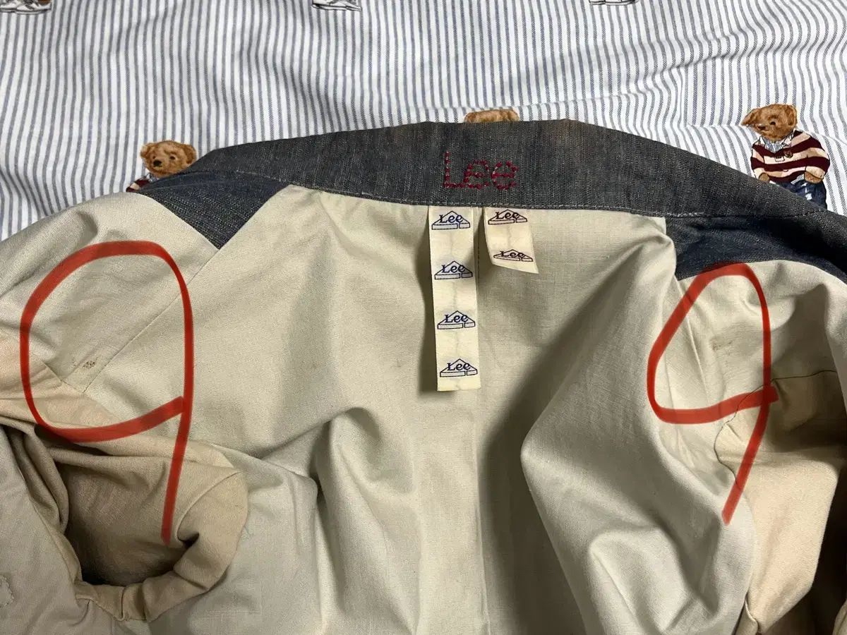  Lee シャンブレー デニム ワークジャケット S 44-55 テーラードジャケット ジャケット アウター