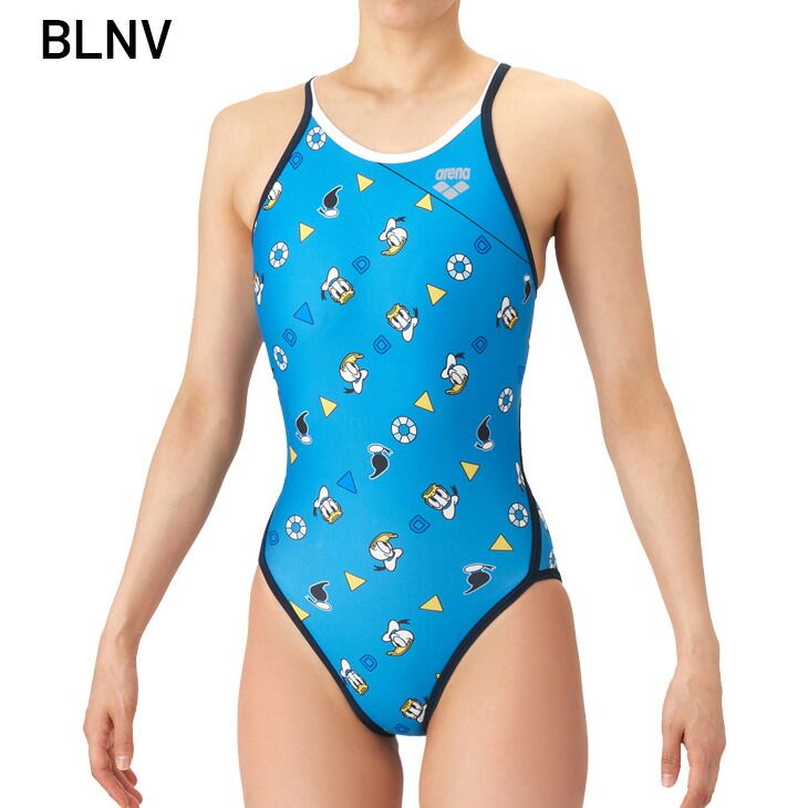 アリーナ arena ジュニア 女子 水泳 水着 R 130 140 タフスーツ トレーニングワンピース オープンバック 子ども 女の子 キッズ スイムウェア トレーニング水着 ディズニー Disney ミッキー