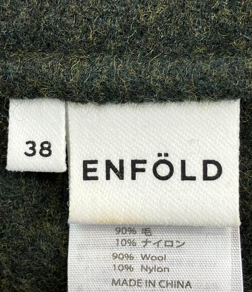 お値下げしました【美品】ENFOLD メルトンショートベスト エンフォルド ENFOLD メルトン ショートベスト