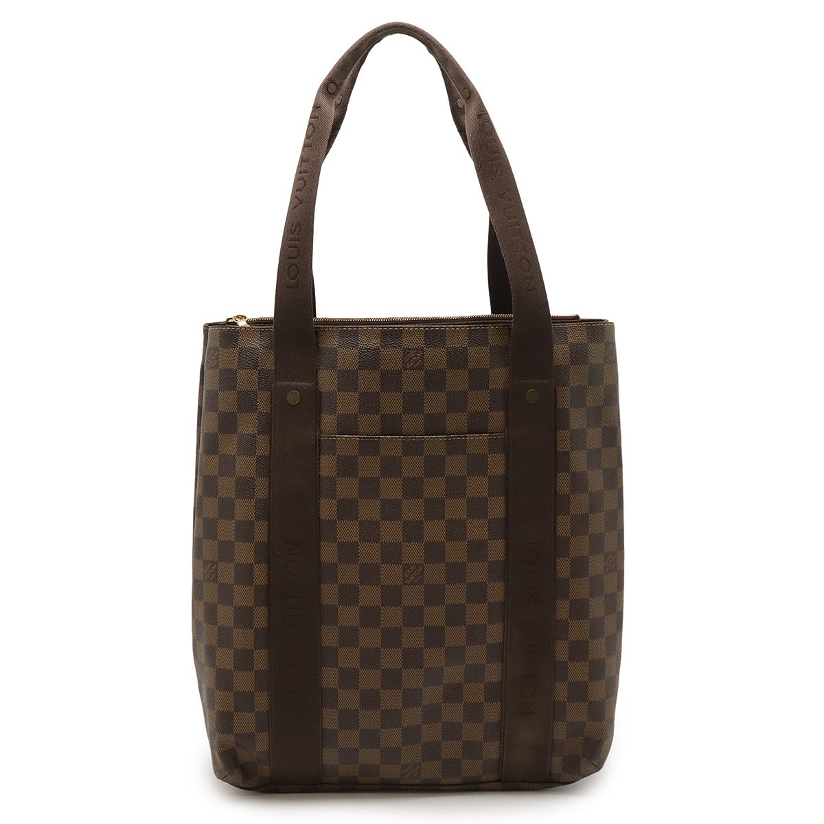 LOUIS VUITTON ルイ ヴィトン ダミエ カバ ボブール トートバッグ ショルダーバッグ ショルダートート 肩掛け 縦長 N 52006