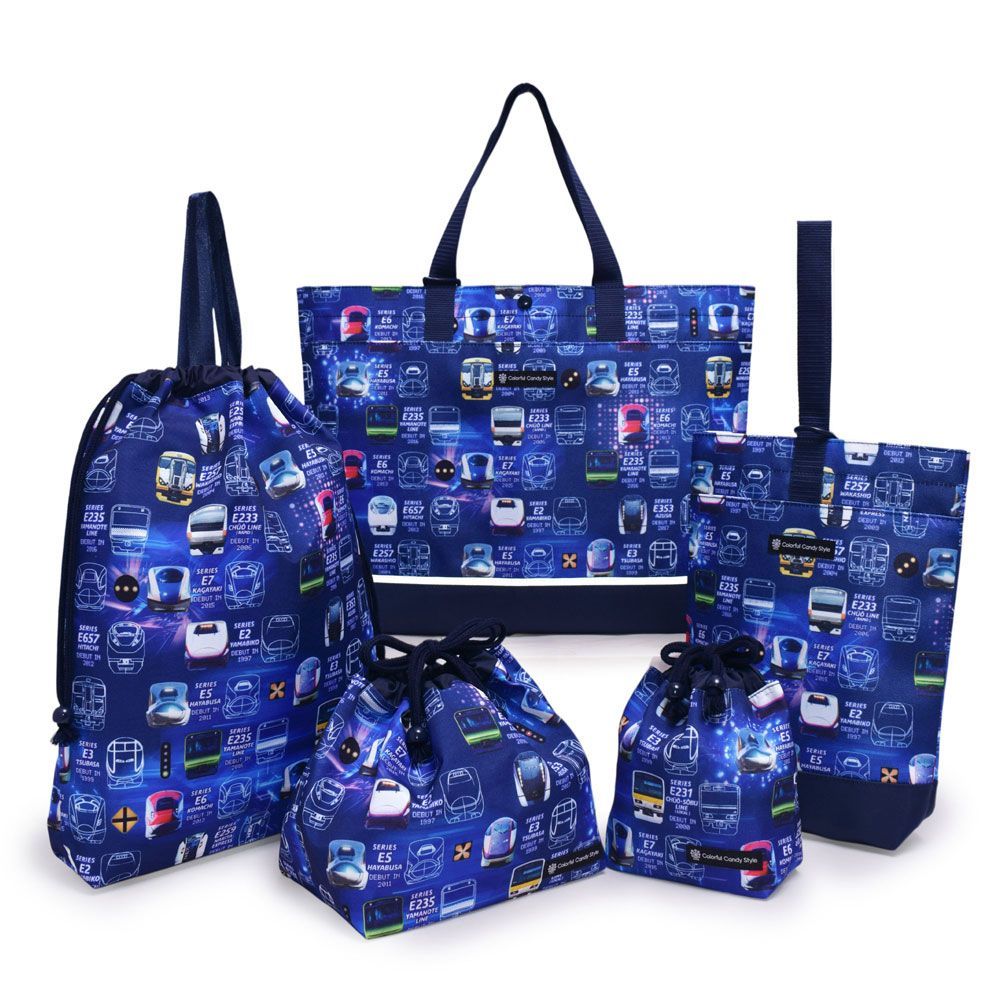 CANDY STYLE 入園入学セット 2026春モデル 撥水タイプ 電車の顔 JR東日本商品化許諾済