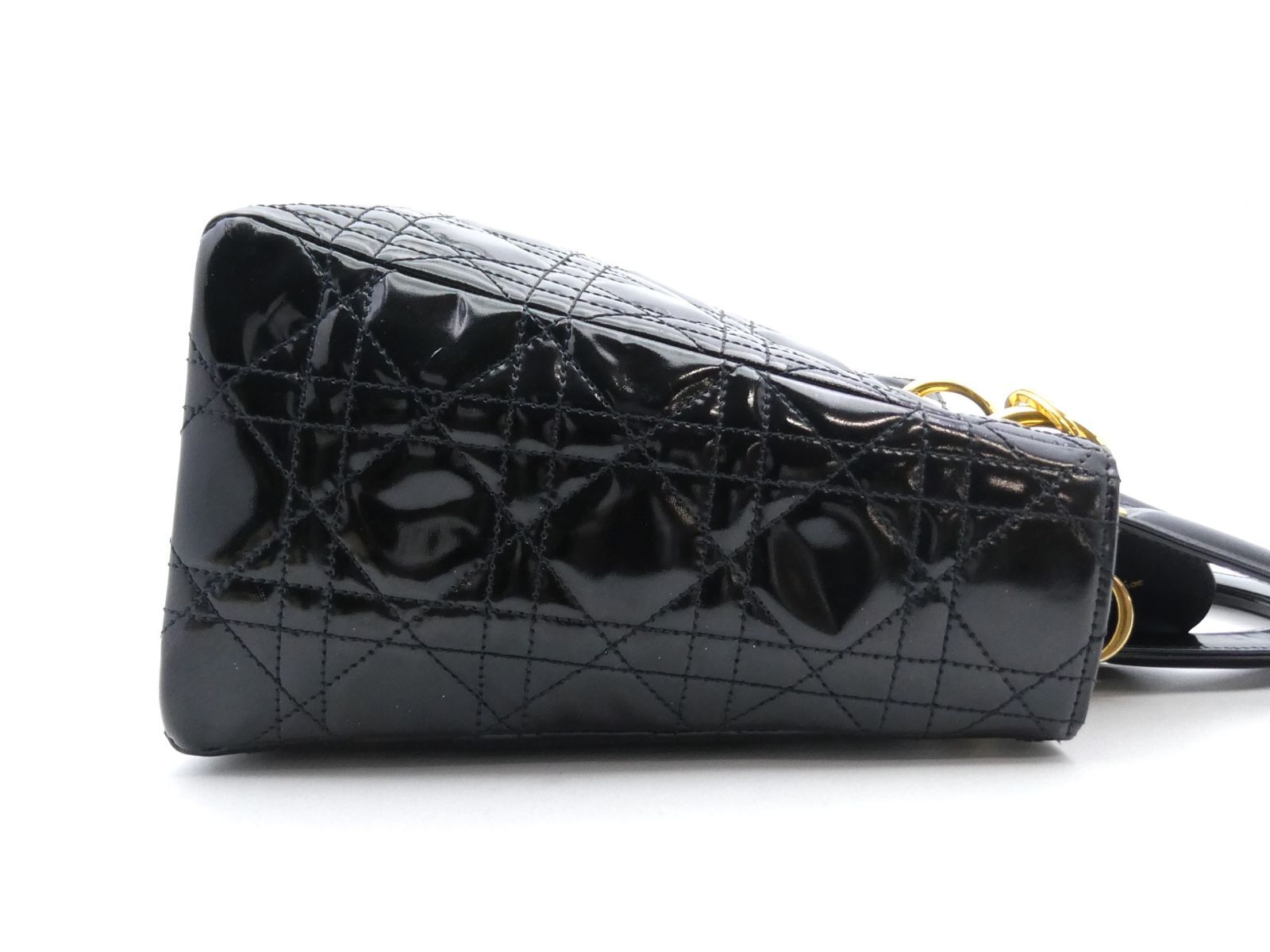 美品】〇5069 Dior ディオール レディディオール カナージュ エナメル