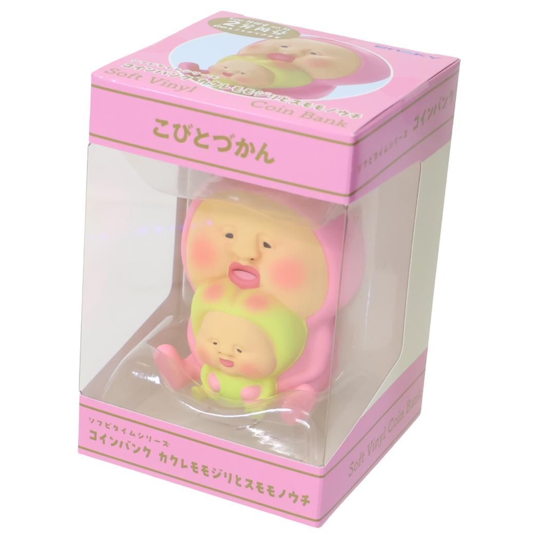 こびとづかん 貯金箱 コインバンク ソフビタイムシリーズ