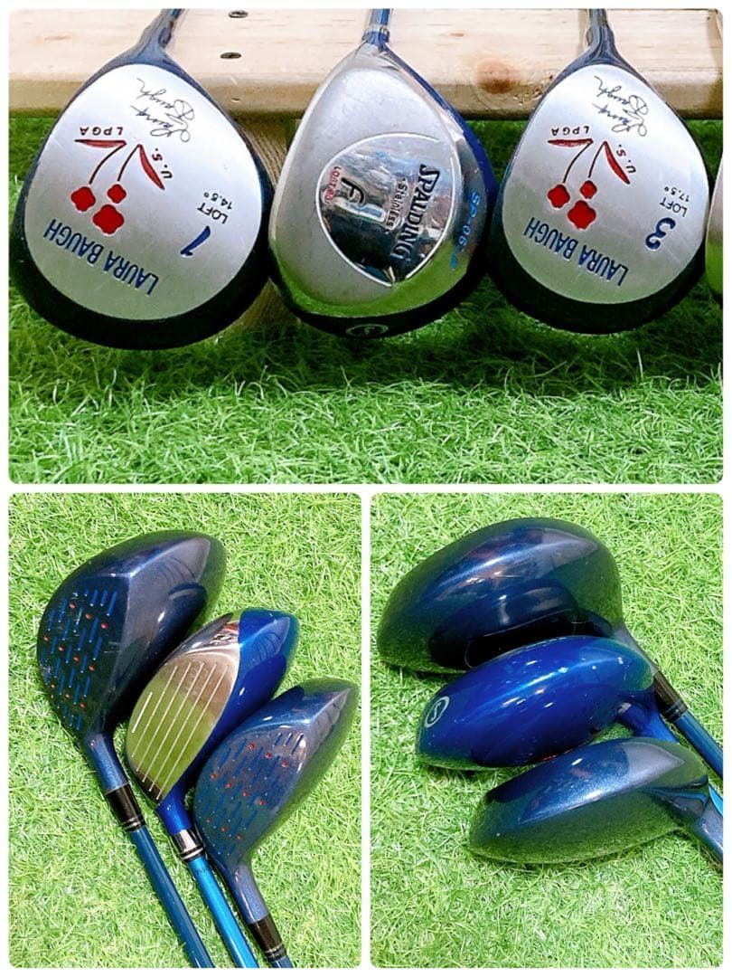 1.初心者オススメ レディースセット ゴルフクラブ バッグルコック 右