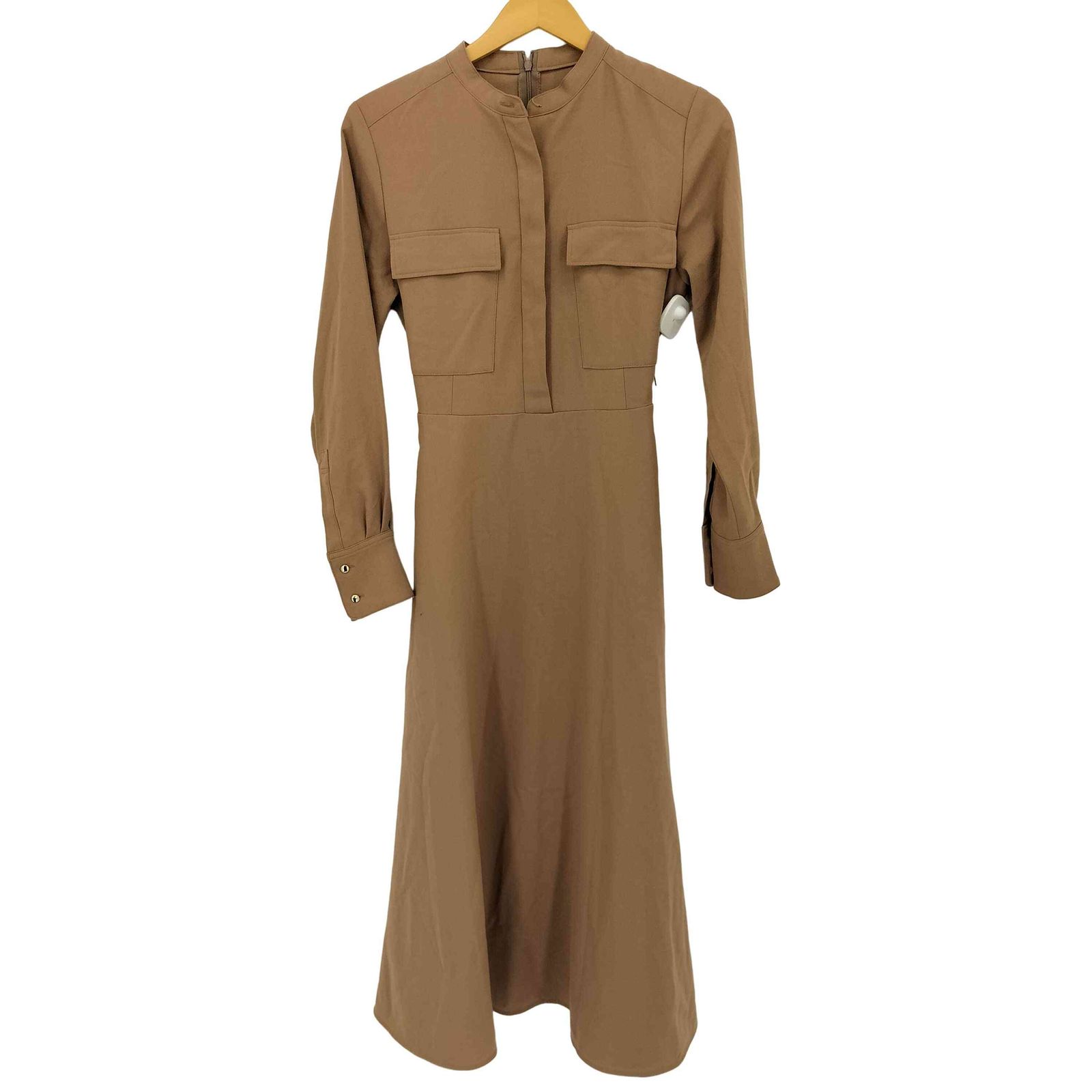 アルアバイル allureville ジョーゼットスラシュネックワンピース