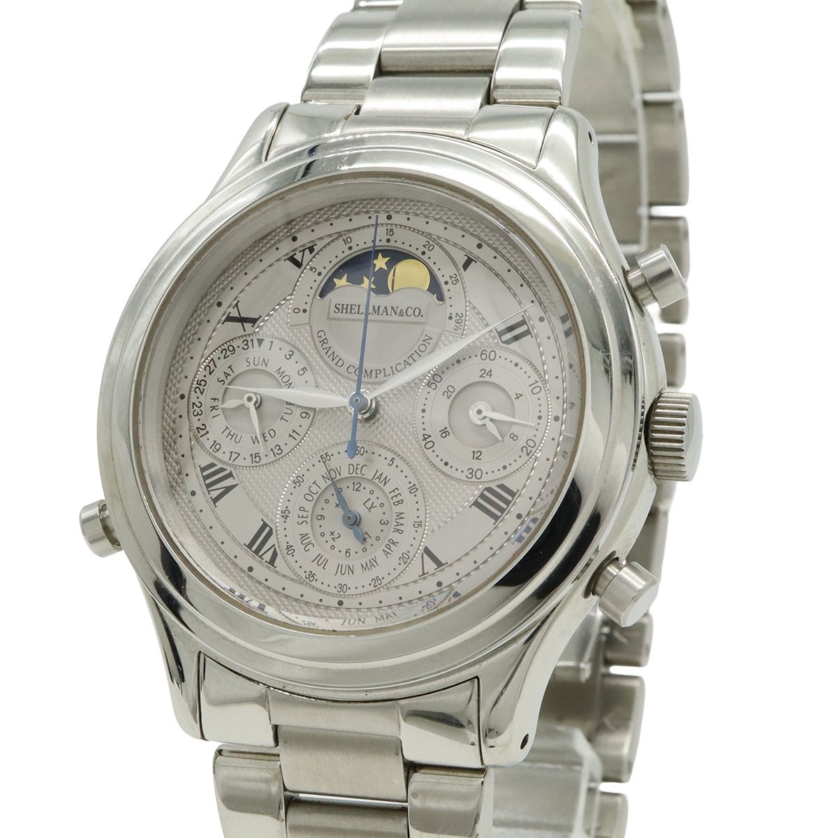 シルバー文字盤