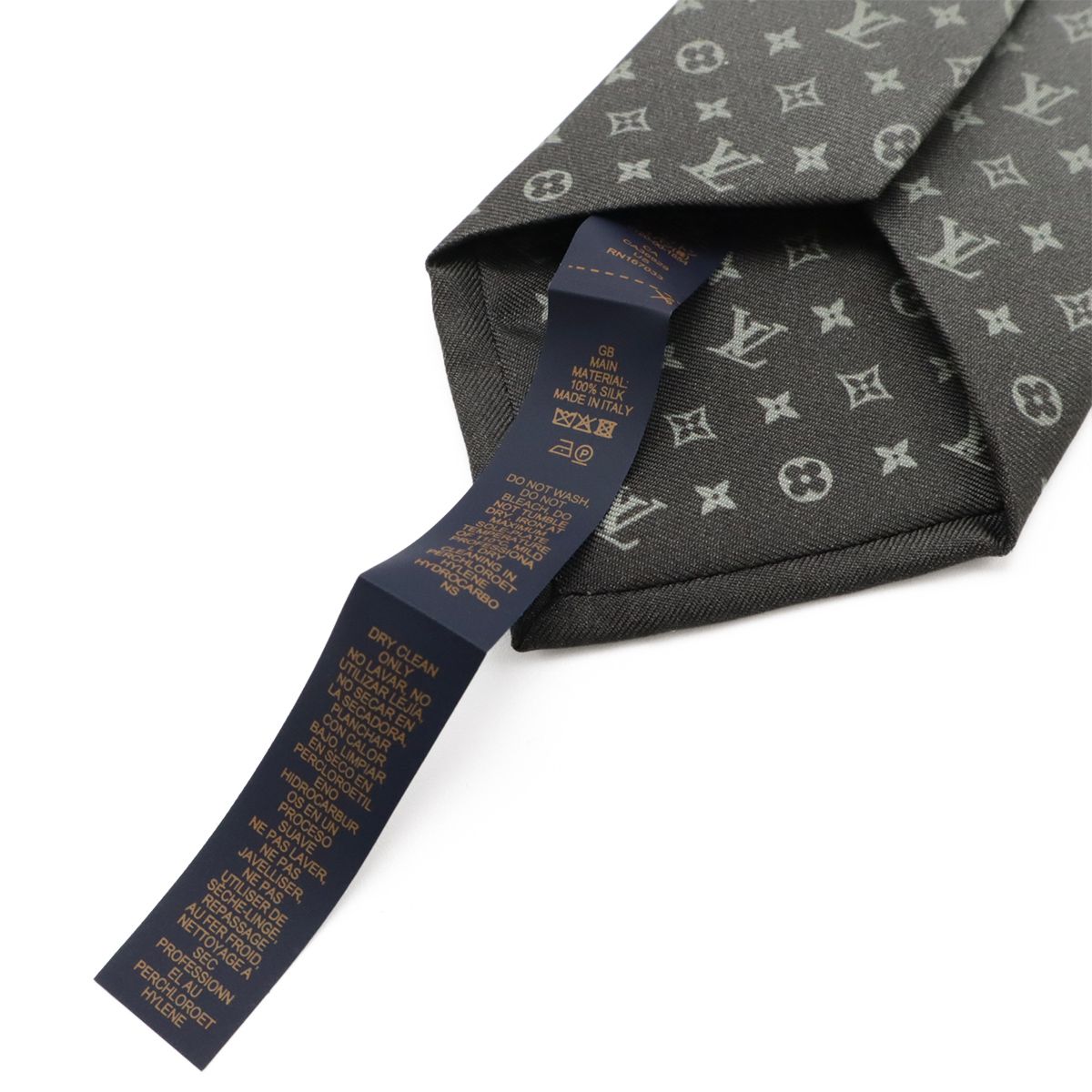 LOUIS VUITTON ルイ ヴィトン モノグラム グラディエント 7CM ネクタイ 