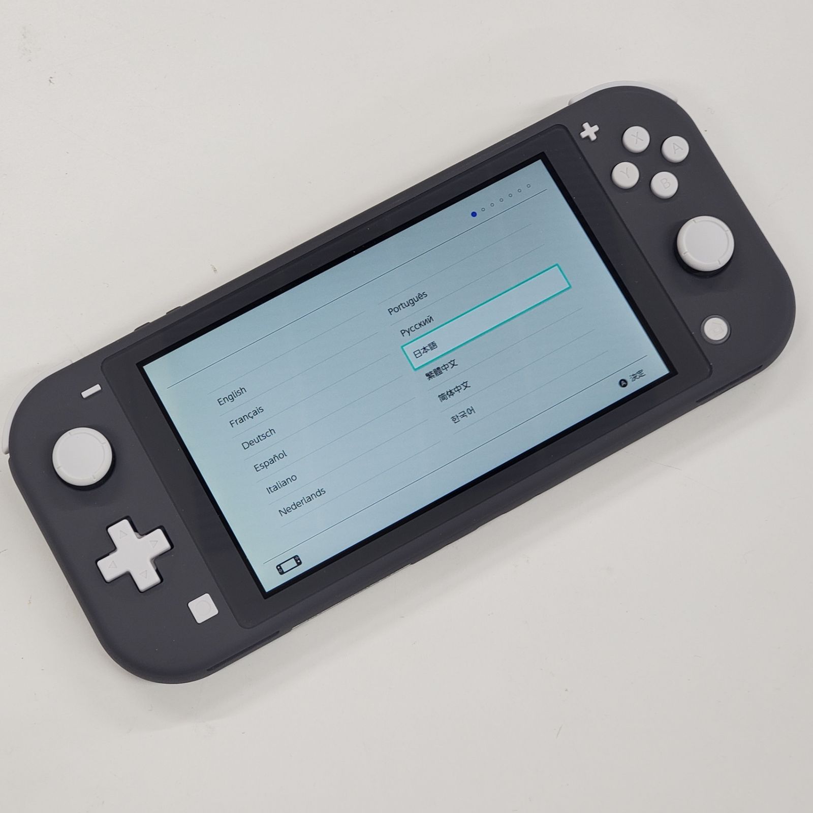 ニンテンドースイッチライト 保証書 外 き SWITCH Lite グレー HDH-001 アダプター 付き 28534