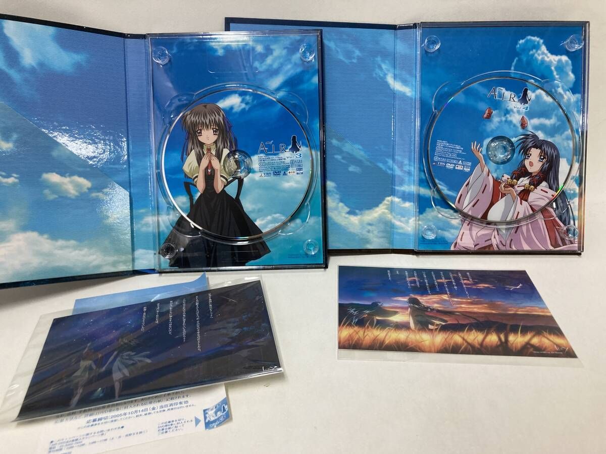 DVD AIR 全6巻 セット TBSアニメ 状態：非良 - メルカリ