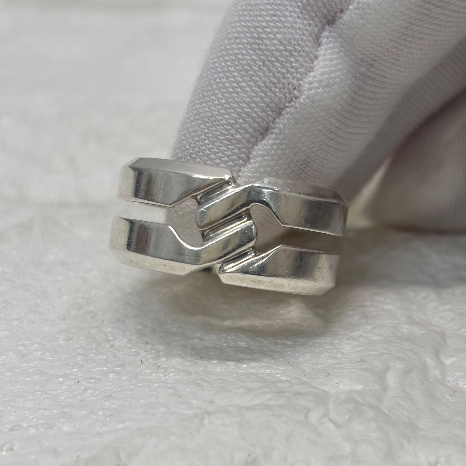 GUCCI グッチ シルバー ノット リング 20号 楽天市場】【ギフト品質】グッチ GUCCI リング 指輪 ノット シルバー