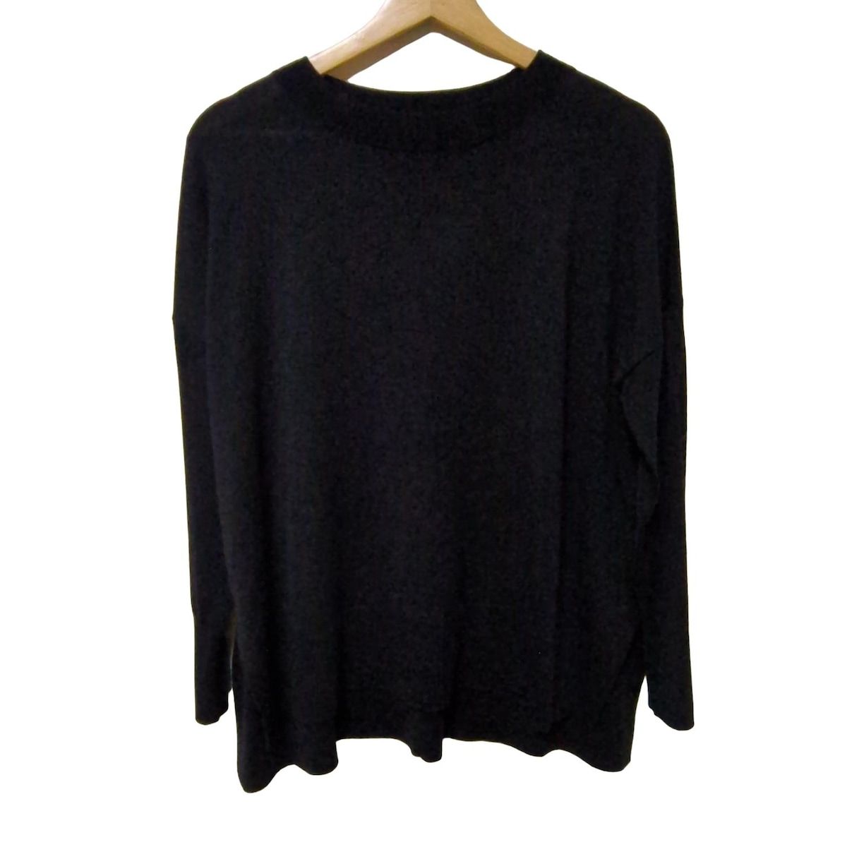 theory luxe セオリーリュクス 長袖カットソー サイズ38 M レディース 黒 ニット