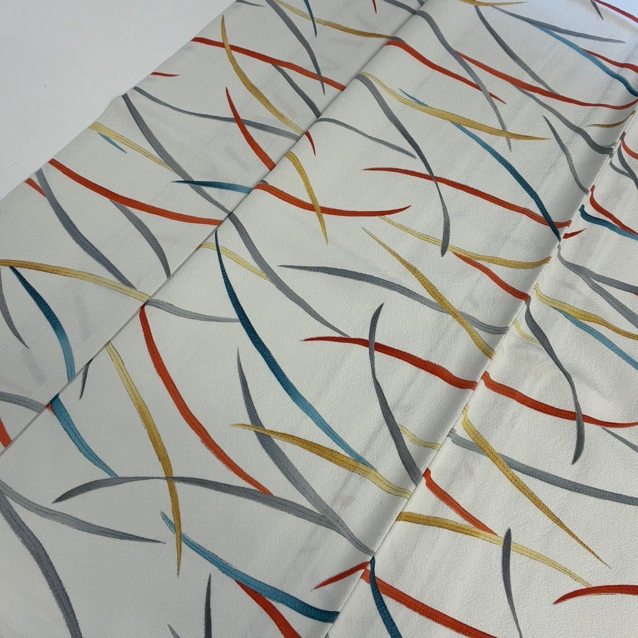 小紋 単衣 裄66 素敵な染め 正絹 着物 MK-2238 - メルカリ