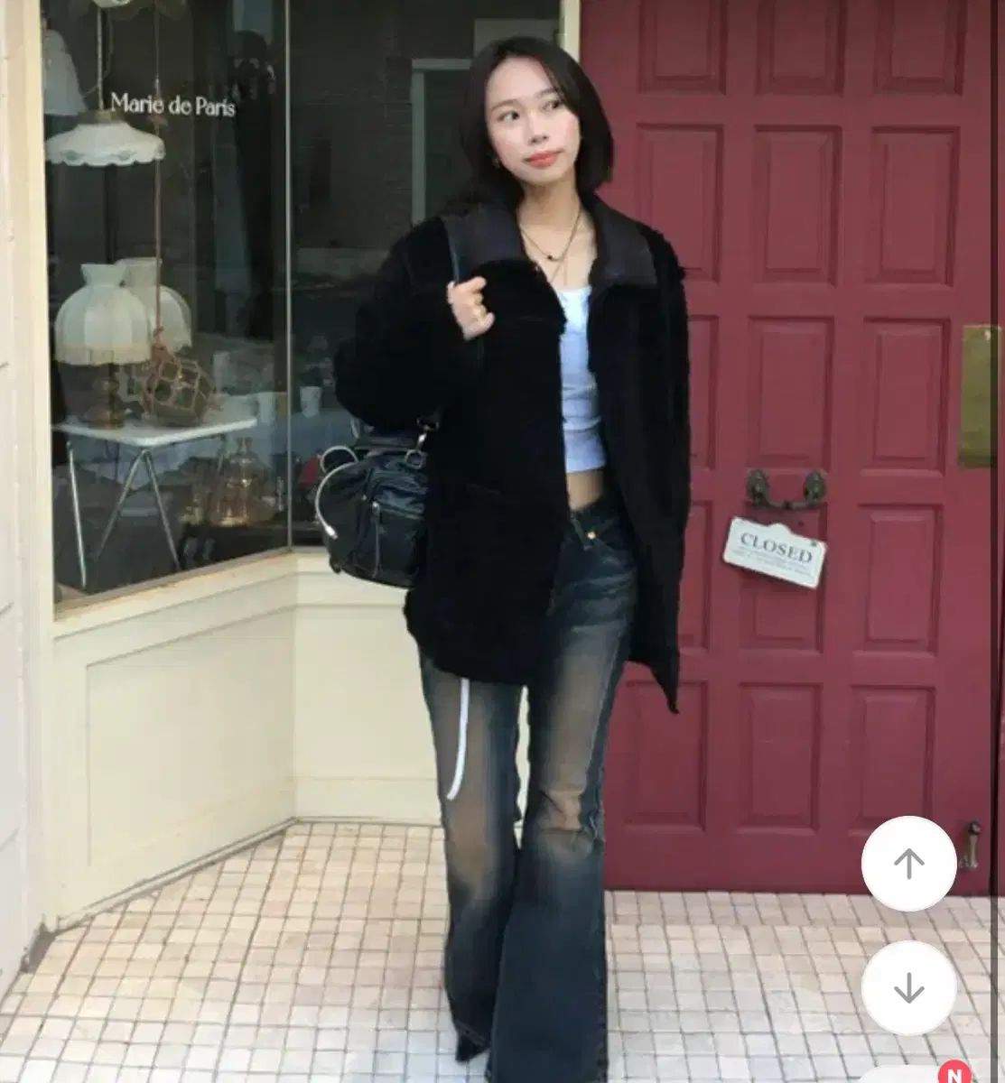  ムートン リバーシブル ジャケット テーラードジャケット ジャケット アウター