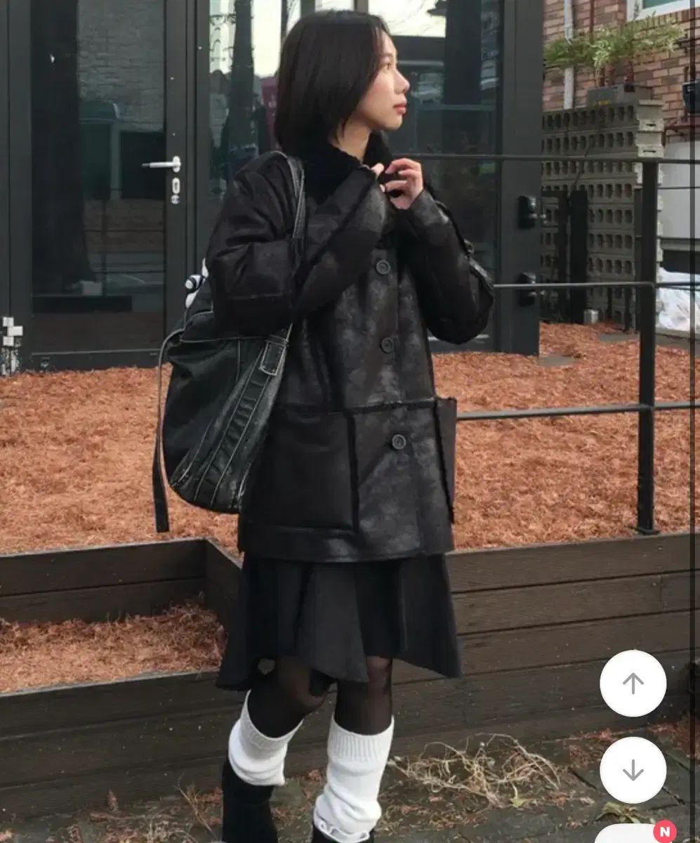 ムートン リバーシブル