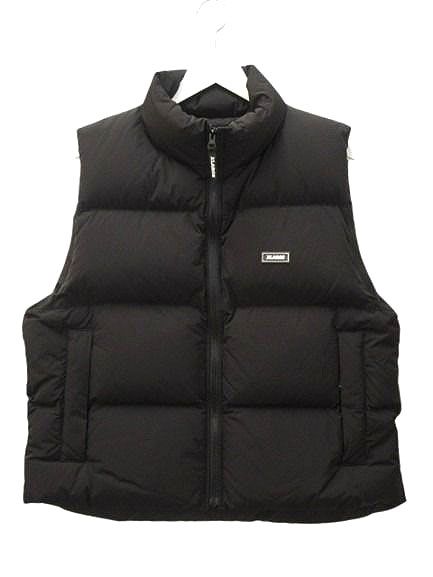 エクストララージ X LARGE ダウンベスト サイズM 黒 ブラック ジップアップ アウター