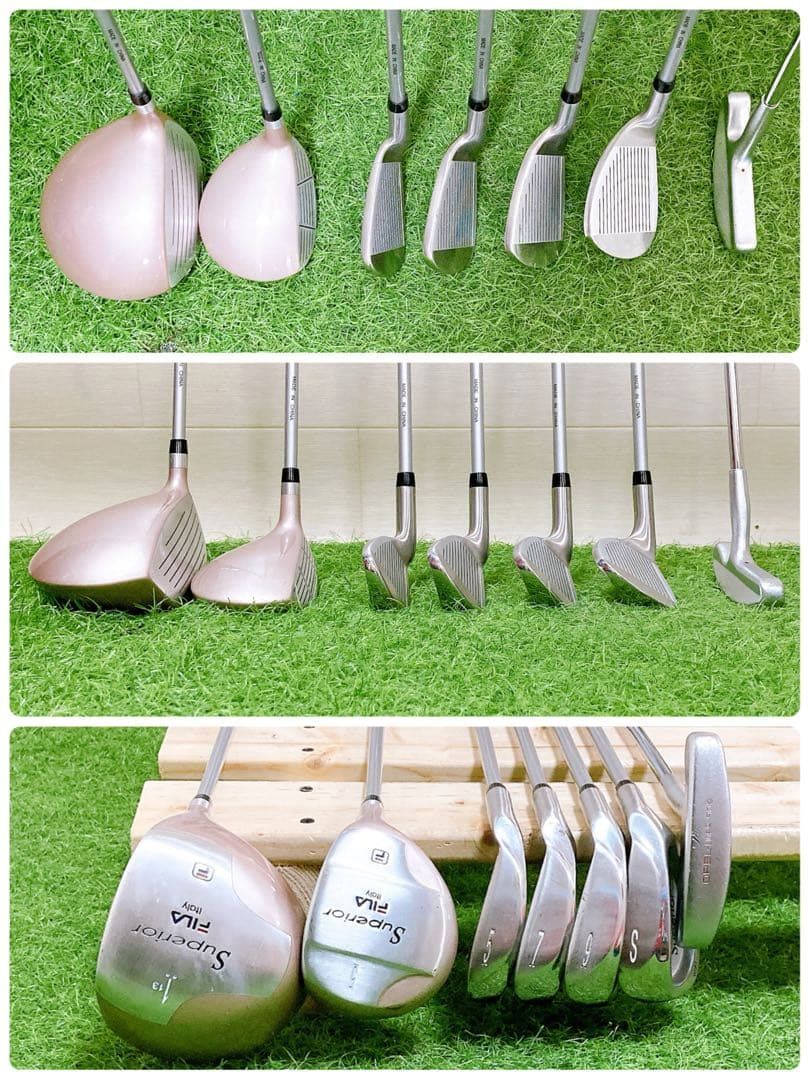 3.初心者オススメ レディースセット ゴルフクラブ 右利き - メルカリ