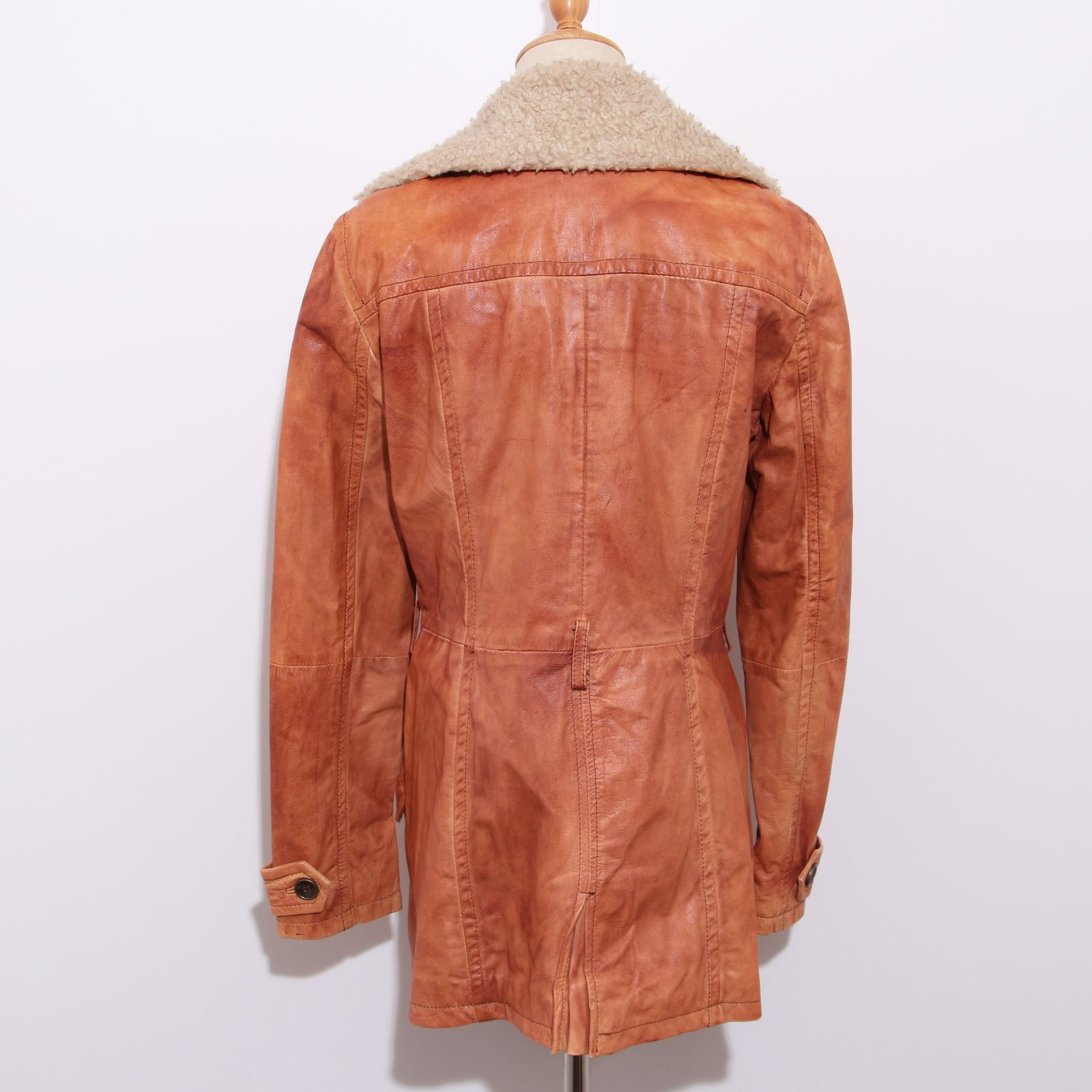 美品 ZARA ザラ ジャケット・アウター レザージャケット ダブルボタン