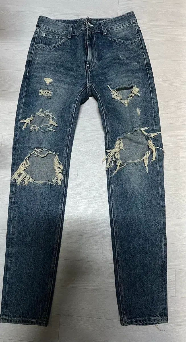 極美品　45R おこめデニムシャルロット　シャルロット インディゴ　馬釦　1 45Rライ麦デニムの納戸納戸シャルロット5（一張羅）: WOMEN｜45R