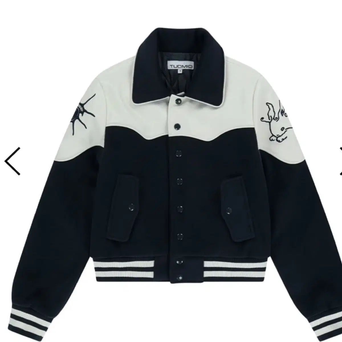秋山 澪 WESTERN VARSITY JACKET 2
