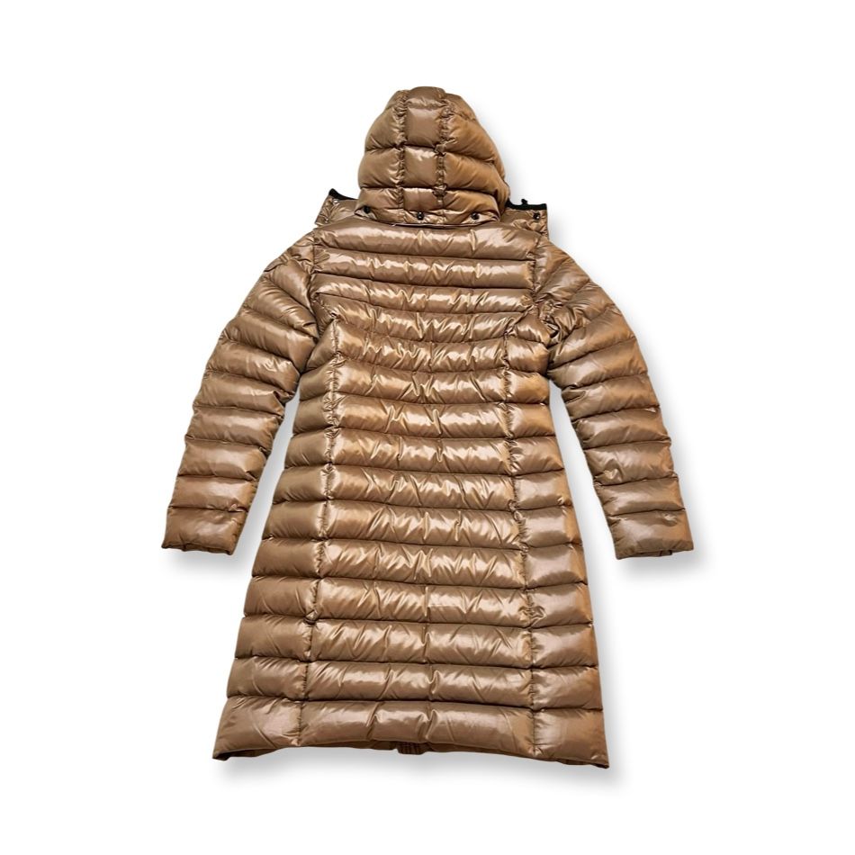 MONCLER モンクレール ダウンコート MOKA モカ size 2 フード付き
