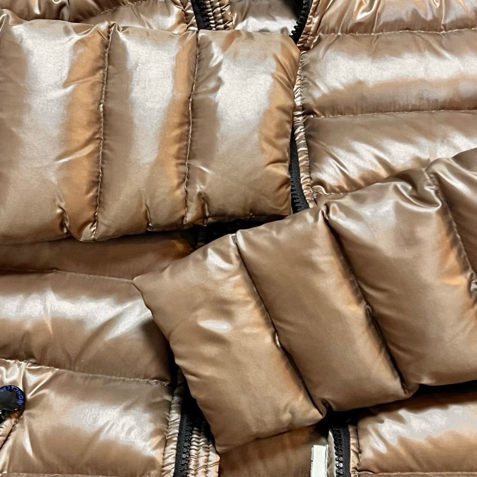 MONCLER モンクレール ダウンコート MOKA モカ size 2 フード付き