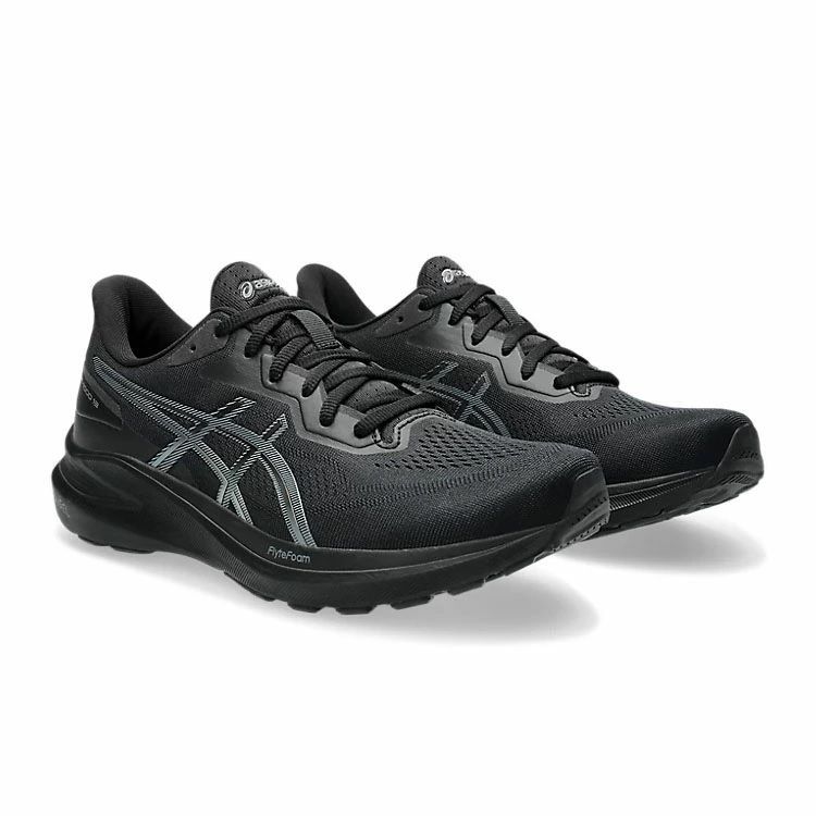 25.5 cm GT-1000 13 EXTRA WIDE ASICS アシックス 004 ブラック Black Steel Grey メンズ ランニング シューズ 11000